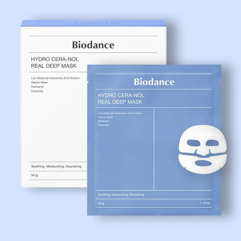 BIODANCE Hydro Cera-nol Real Deep Mask – Pack de 4 mascarillas