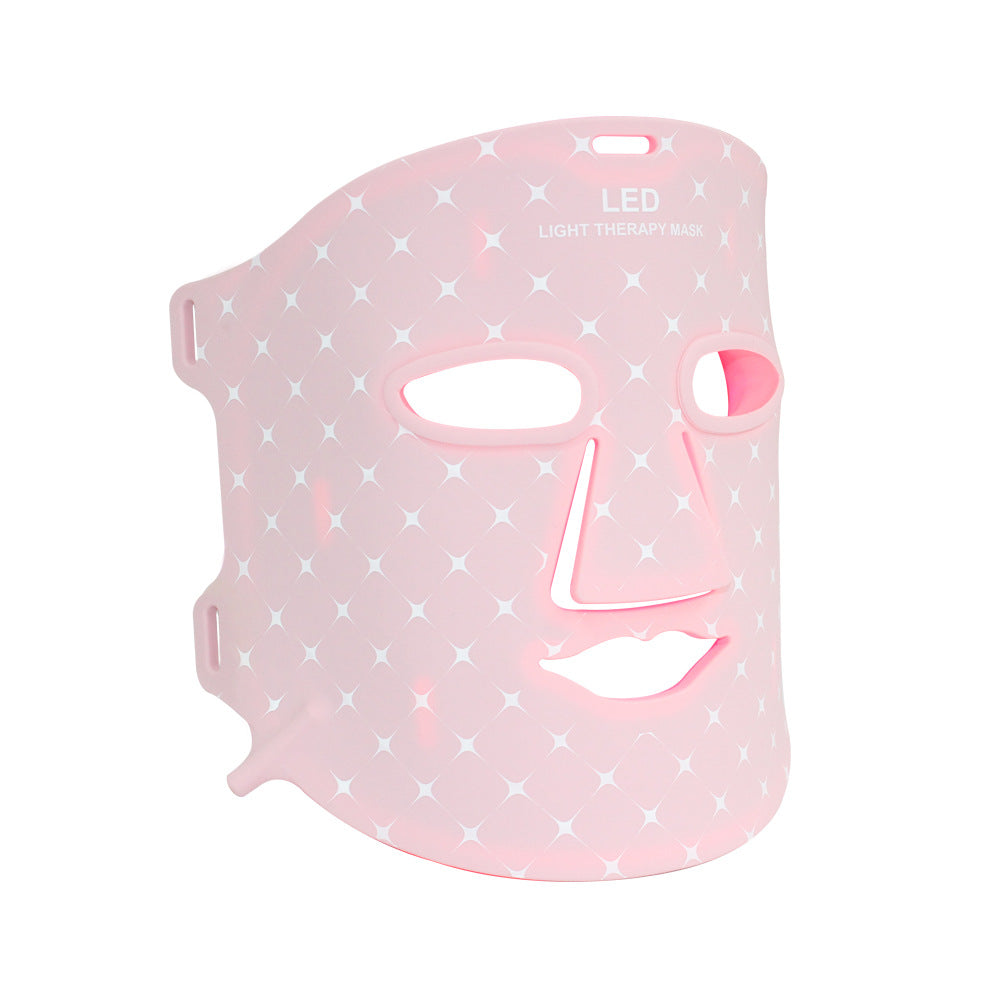 GLOWNECK PRO – Máscara LED Silicona Flexible para Rostro + Cuello