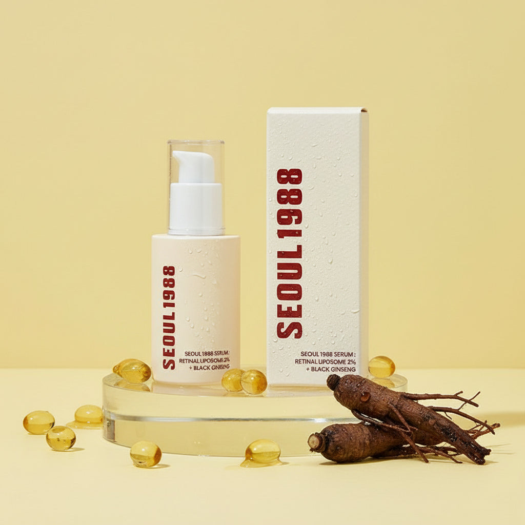 KSECRET SEOUL 1988 Serum: Retinal Liposome 2% + Black Ginseng