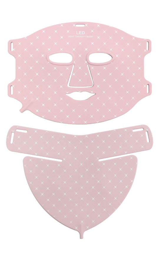 GLOWNECK PRO – Máscara LED  Silicona Flexible para Rostro + Cuello