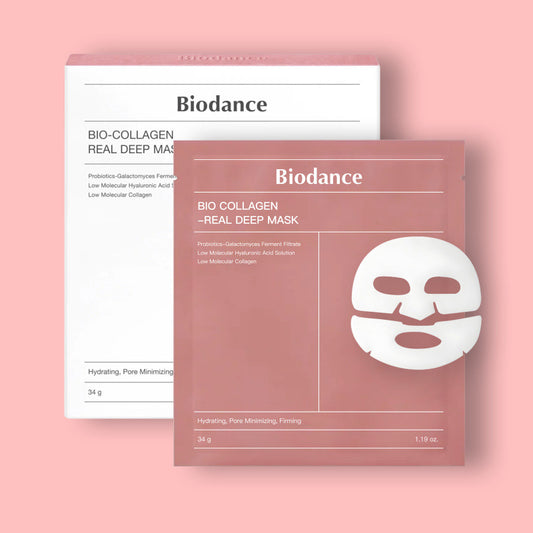 BIODANCE Bio-Collagen Real Deep Mask – Pack de 4 mascarillas